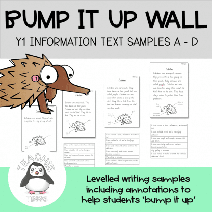 Bump it up wall information report