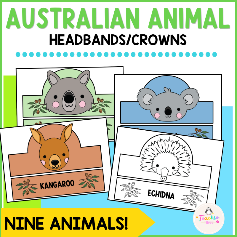 australian animal crowns