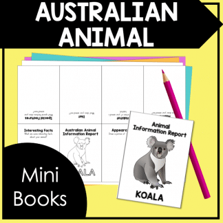 Australian Animal Information Report Mini Books