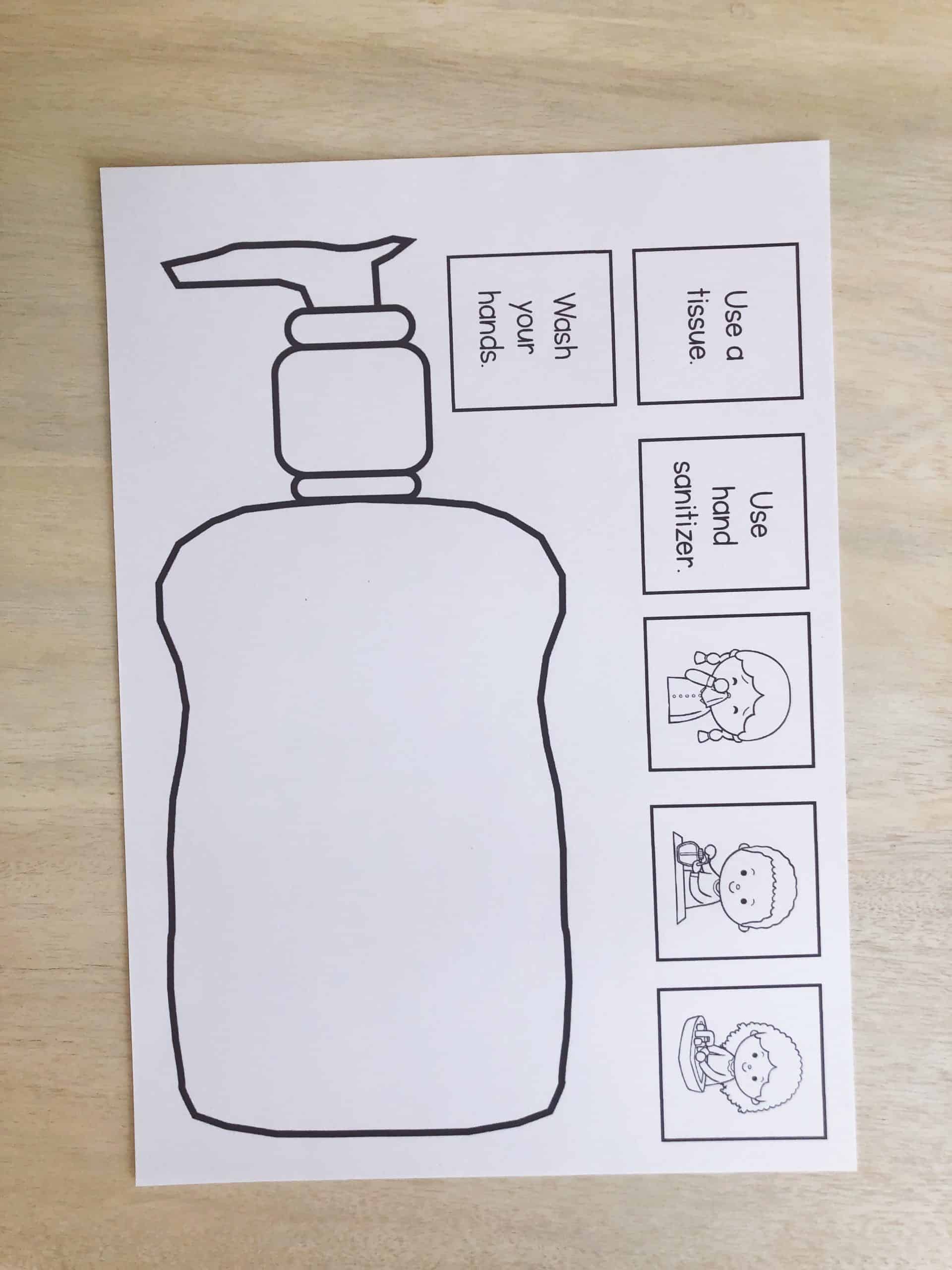 Healthy Habits Cut And Paste Activity Teachie Tings