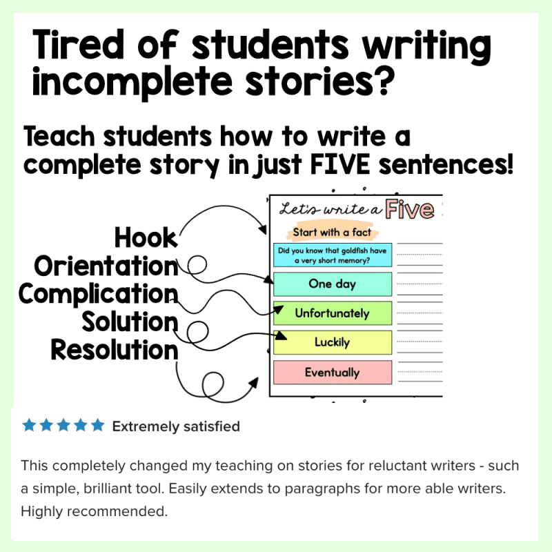 Five Sentence Stories - Narrative - Image 2
