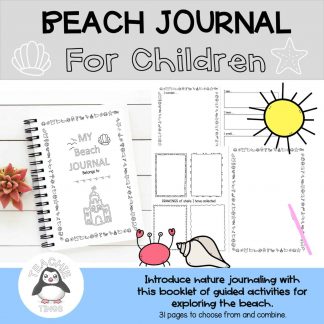 beach journal - nature journal