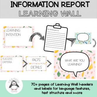 Information Report Learning Wall year 3