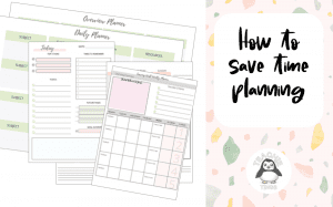 how to save time planning