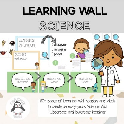 science learning wall