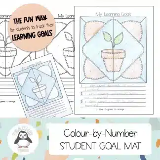 Student Goal Mat - Colour-by-Number