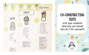 co-constructing texts with your students