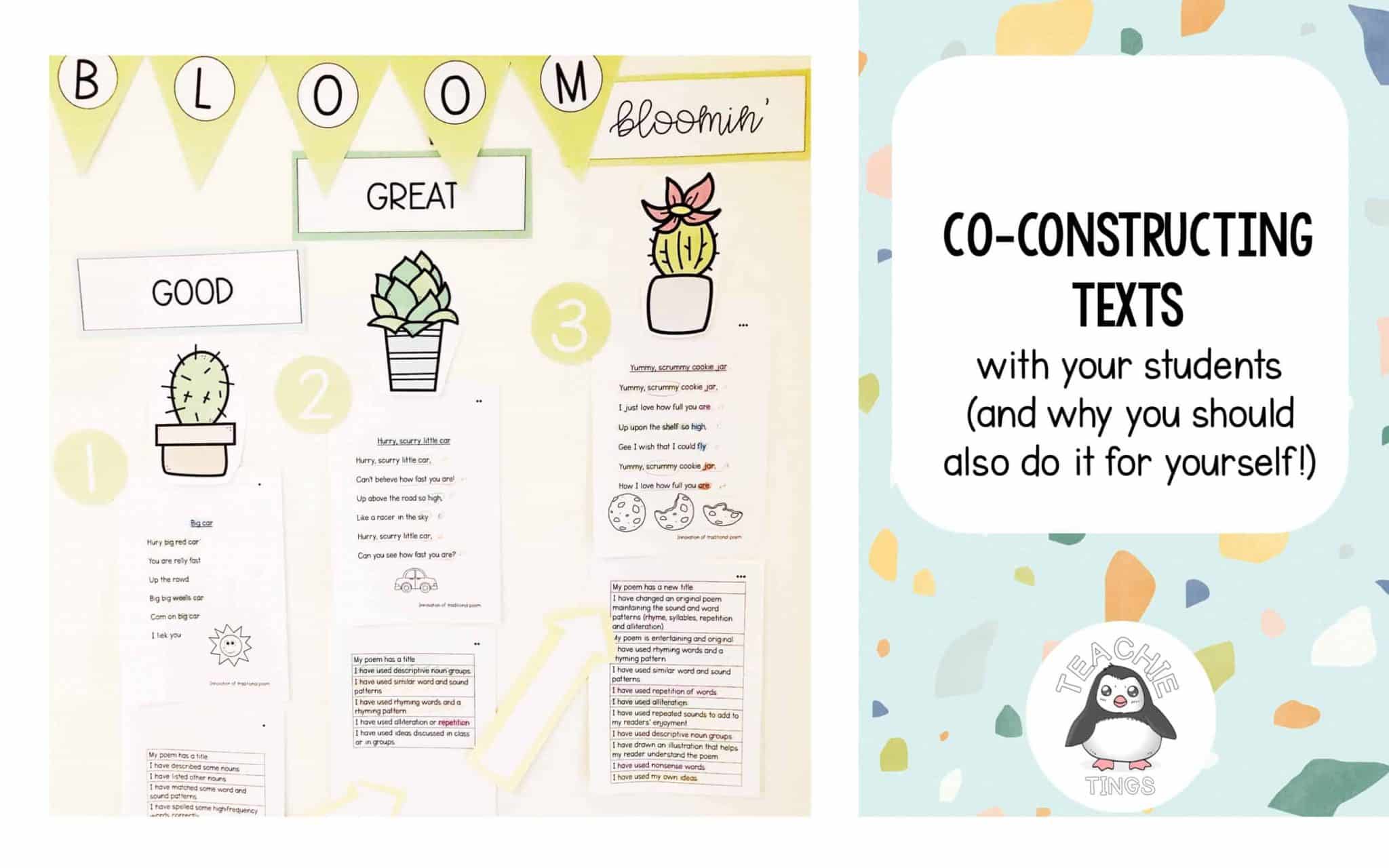 co-constructing texts with your students