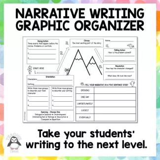 narrative writing graphic organizer