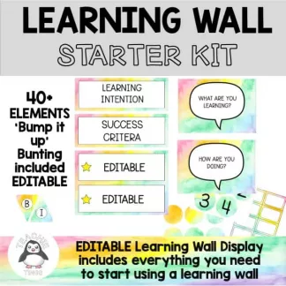 Learning Wall Starter Kit