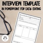 Parent-Teacher Interview Template – Teachie Tings – Time-Saving Teacher ...