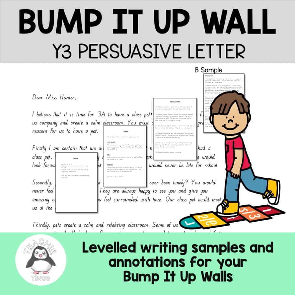 BUMP IT UP WALL | Writing Samples