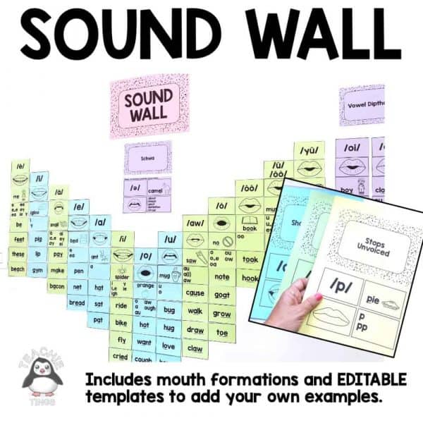 Sound Wall Phonics Complete including Vowel Valley — Teachie Tings