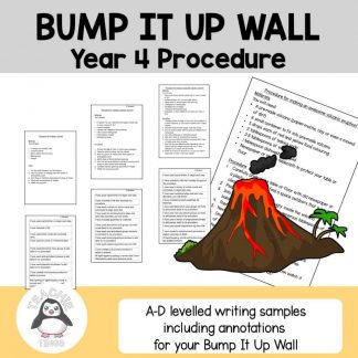 Year Four Procedure Text Writing Exemplars Bump It Up Wall