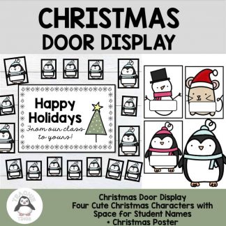 christmas door display