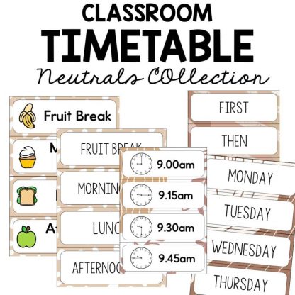 daily timetable