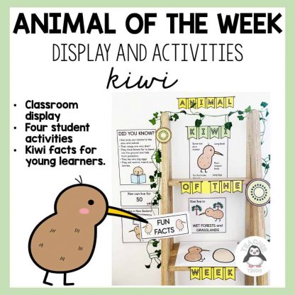 animal of the week kiwi
