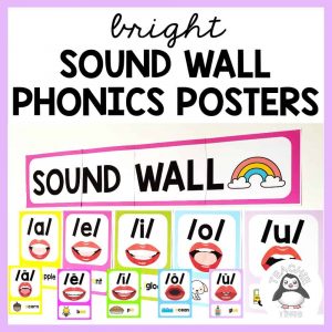 sound wall phonics posters