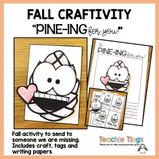 Fall/Autumn Craft Activity and Writing Papers