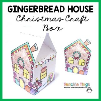 Gingerbread House Box Craft