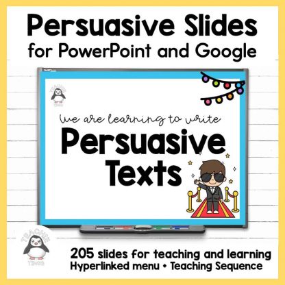persuasive writing learning slides