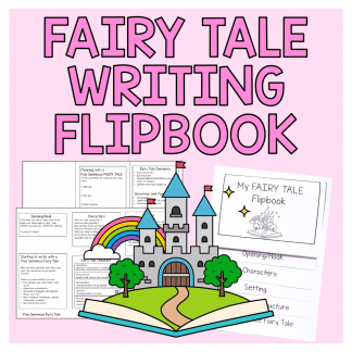 fairy tale writing flipbook