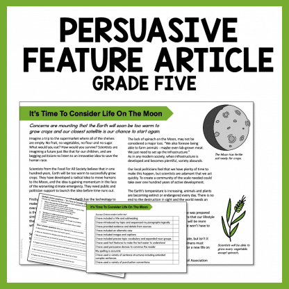 persuasive feature article