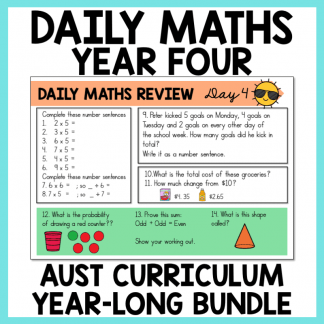 Year 4 daily maths