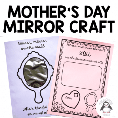 mothers day mirror craft