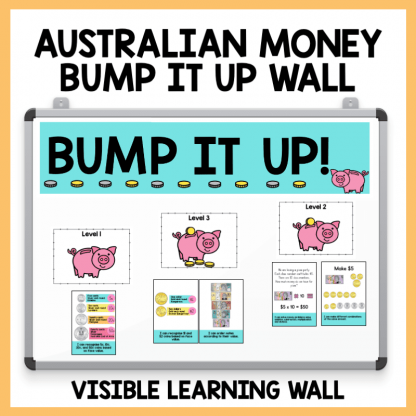 Australian Money Bump It Up Wall