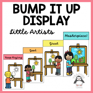 Bump It Up Wall display Little Artists
