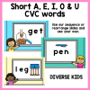 CVC Word Blending PowerPoint | Decodable CVC Words Warm-Up - Image 3