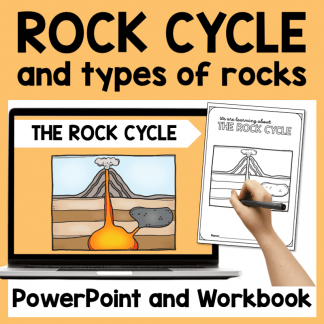 Rock Cycle PowerPoint and Student Workbook