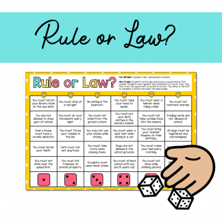 rule or law board game