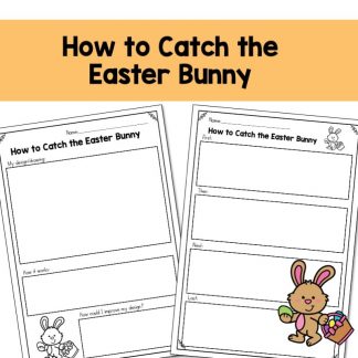 How to Catch the Easter Bunny Worksheets