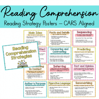 Reading Comprehension Posters - CARS Aligned