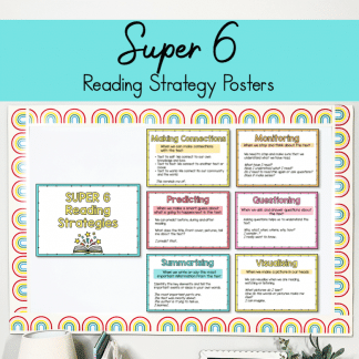 Reading Comprehension Posters - Super 6
