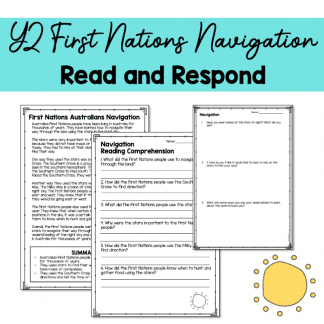 Year 2 Science - First Nations Australians Navigation | Read and Respond
