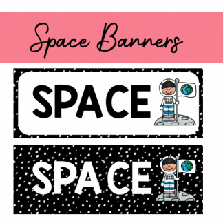Space Display Banners
