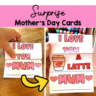 Surprise Cards for Mother's day