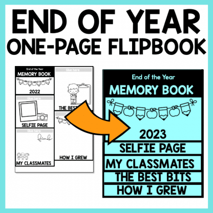 end of year flipbook