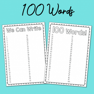 100 Words for 100 Days