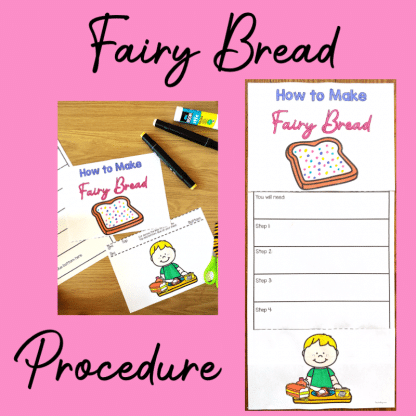 fairy bread procedural writing
