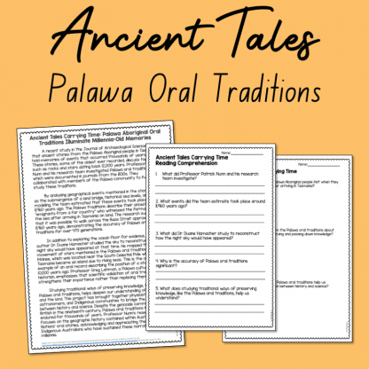 Palawa oral traditions