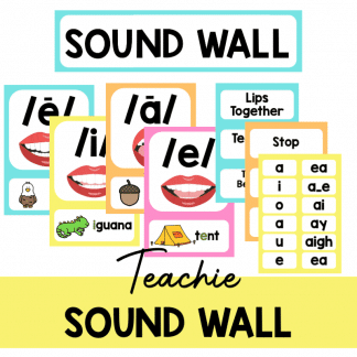 Teachie Colours Sound Wall