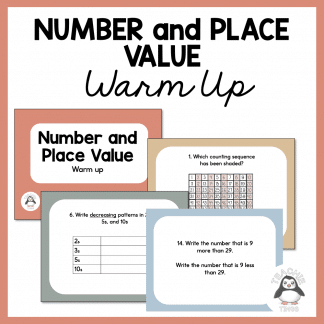 number and place value warm uo
