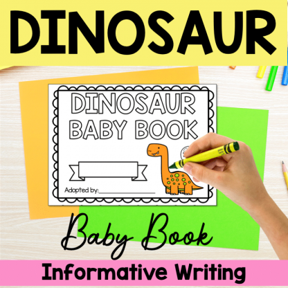 dinosaur baby book