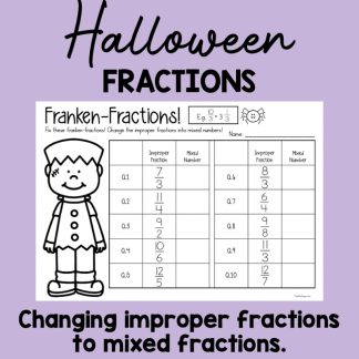 halloween fractions