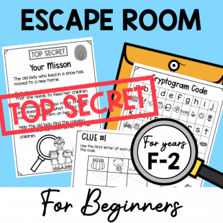 Escape Room for Beginners Foundation - Year 2