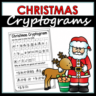 Christmas Cryptograms - FREEBIE!